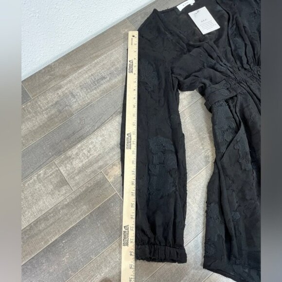 NEW A.L.C. Jezebel V Neck Double Belted Mini Dress - Picture 10 of 16